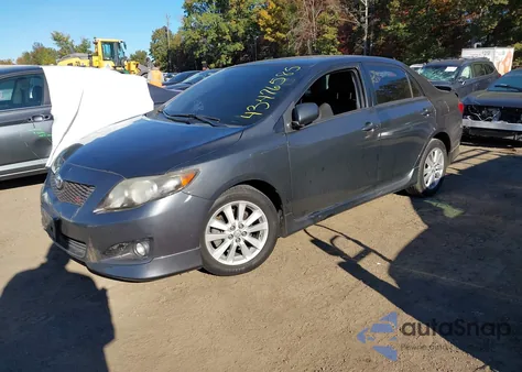 2010 Toyota Corolla S from USA, damaged, VIN 2T1BU4EE8AC445151